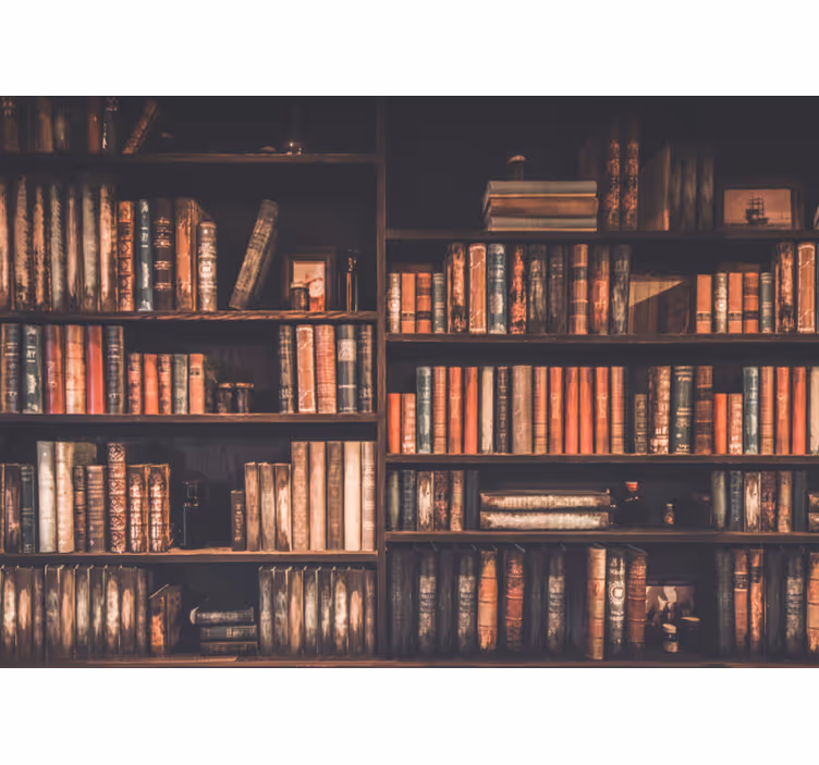 Love wall mural classic literature collection - TenStickers