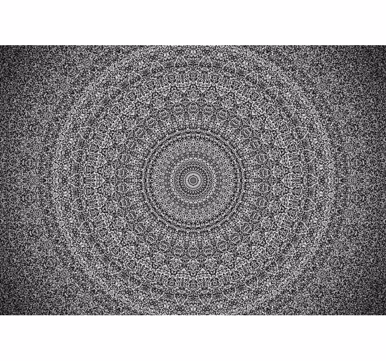 Intricate Circular Pattern mandala wall mural - TenStickers