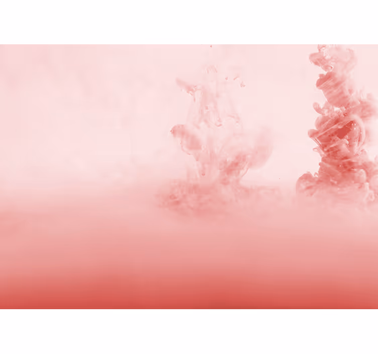Dense rose cloud abstract wall mural - TenStickers