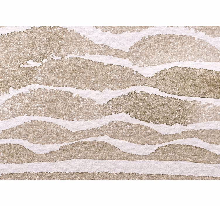 Textured wall mural elegant wave designs - TenStickers