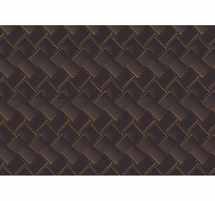 Texture and pattern wall mural in textured brown - TenStickers