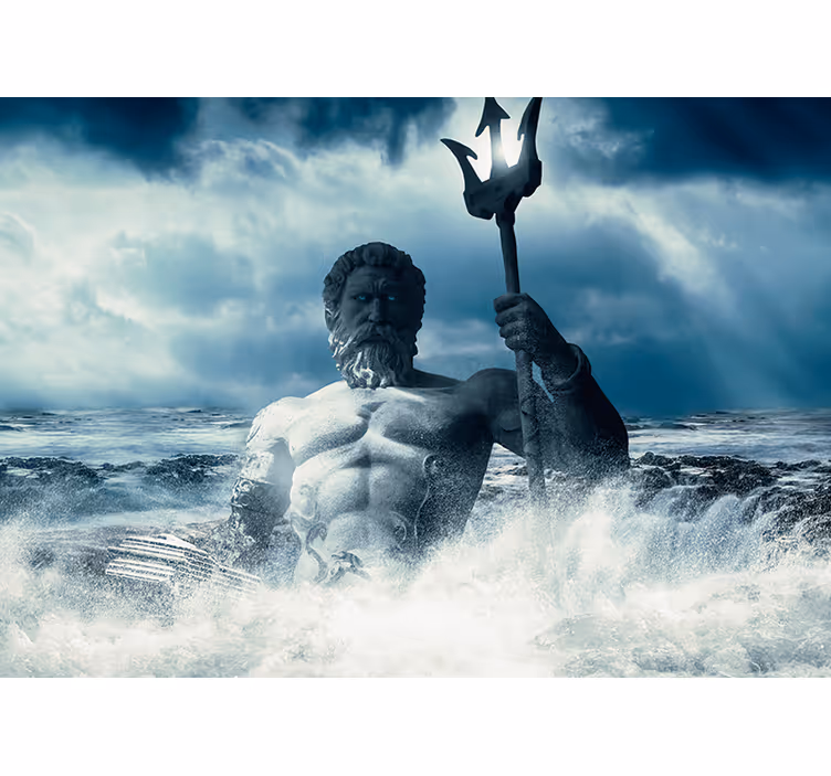 Art wall mural titanic ocean ruler - TenStickers