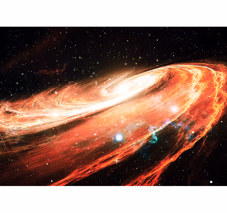 Milky Way Spiral Concept space wall mural - TenStickers