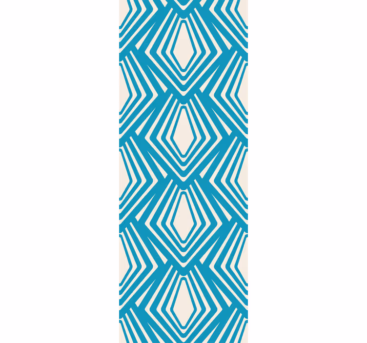 Texture and pattern wall mural geometric diamond design - TenStickers