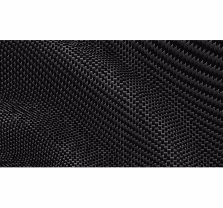 Texture and pattern wall mural in textured black - TenStickers