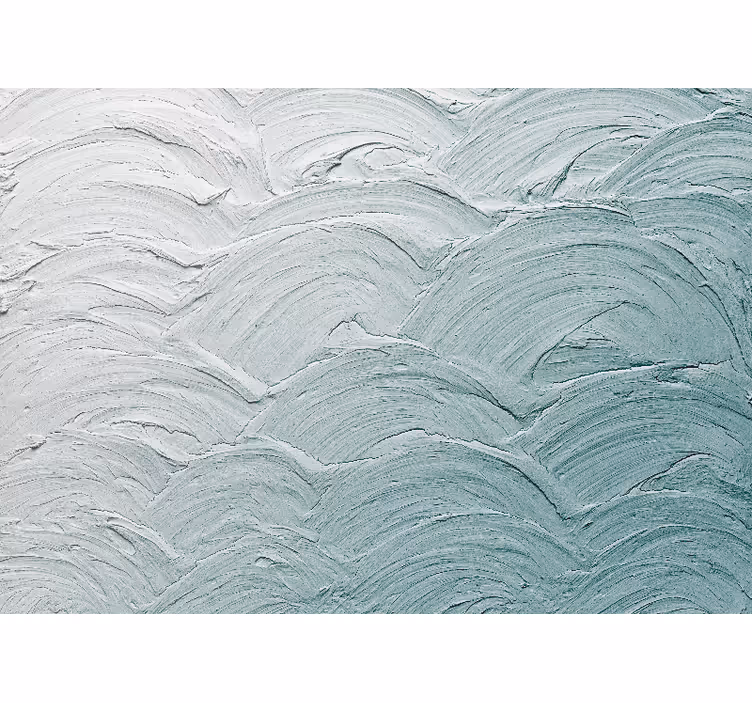 Texture and pattern wall mural textured wave design - TenStickers
