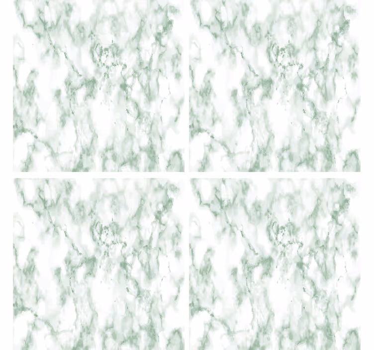 Green marble drink coaster - TenStickers