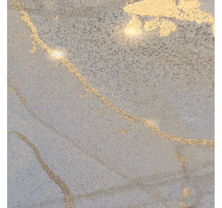 Elegant gold foil surface coasters - TenStickers