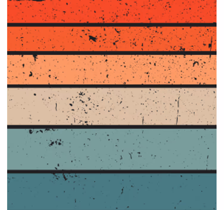 Coasters textured striped layers - TenStickers