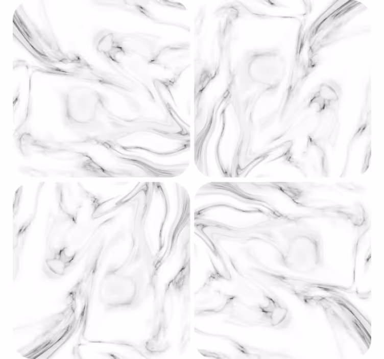 Coasters in marble swirl design - TenStickers