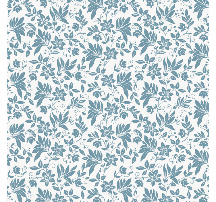 Floral textured surface coasters - TenStickers