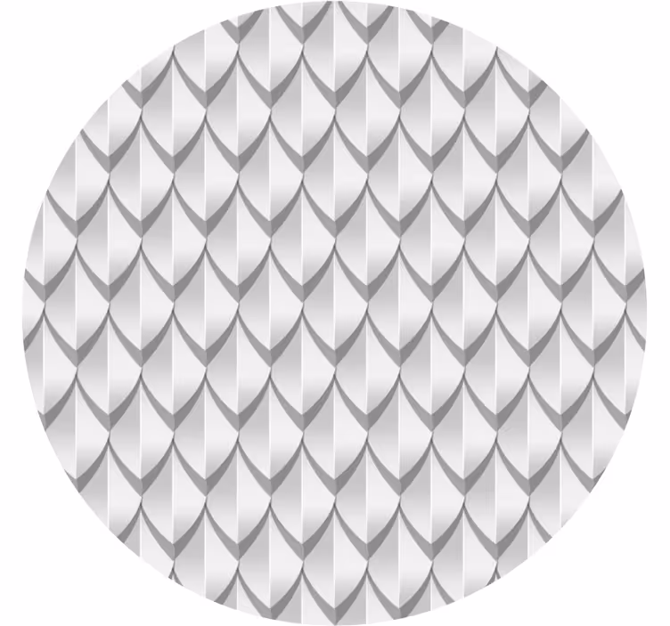 Elegant scaled pattern coasters - TenStickers
