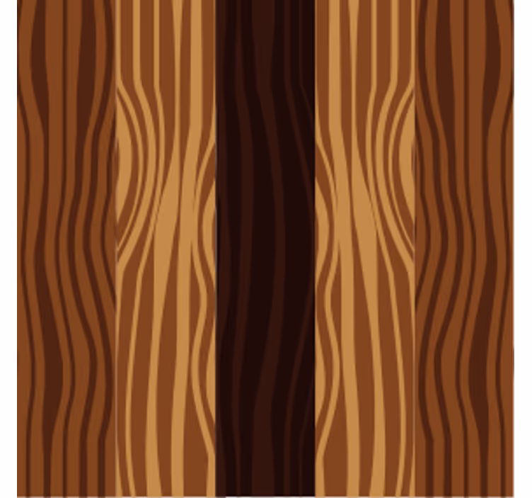 Natural wood grain coasters - TenStickers