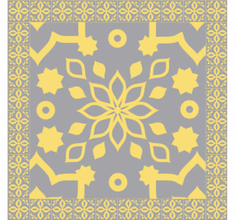 Pantone tiles pattern coasters - TenStickers