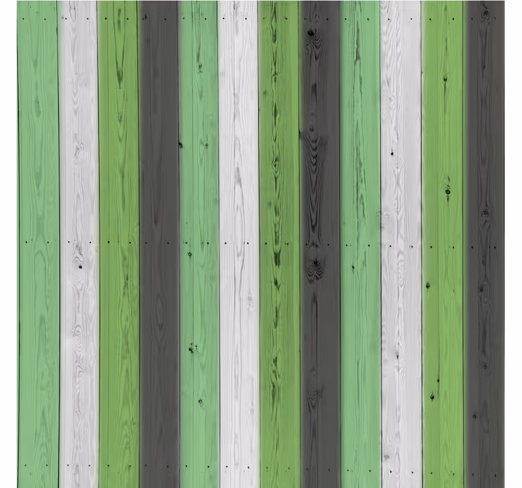 Coasters striped wood design - TenStickers