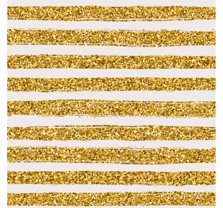 Glitter striped pattern coasters - TenStickers