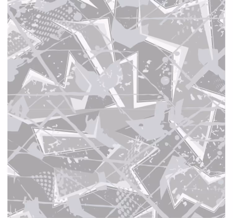 Coasters with abstract geometric design - TenStickers