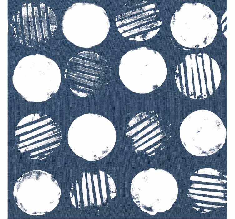 Coasters with circular patterned texture - TenStickers