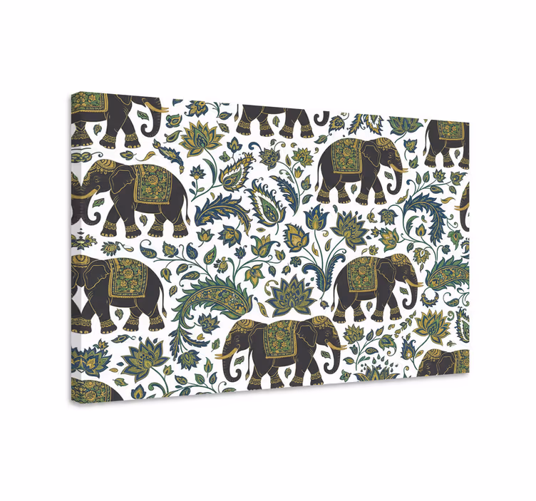 Elephant wallart realistic elephant design print - TenStickers