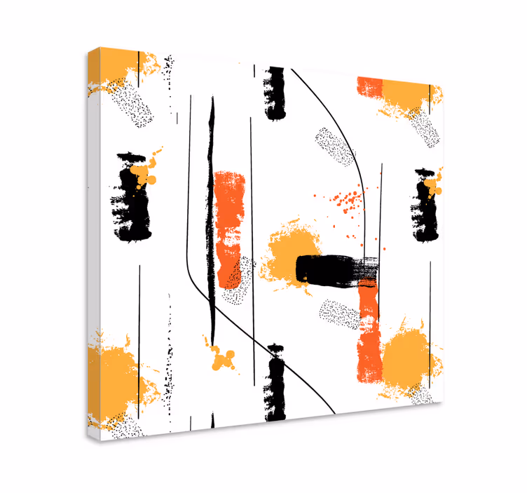 Nonfigurative Expressionism abstract wall art  1 - TenStickers