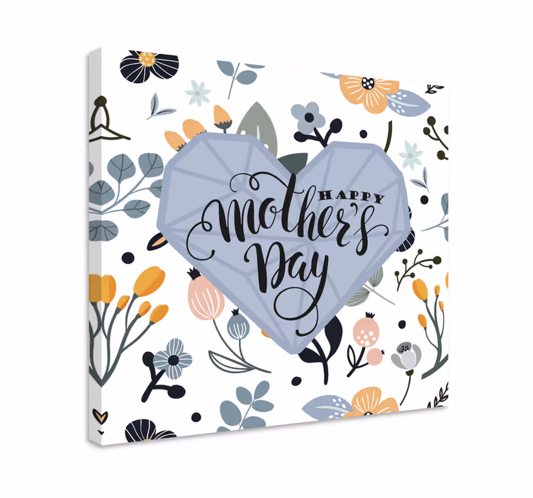 Quote canvas happy mother's day - TenStickers