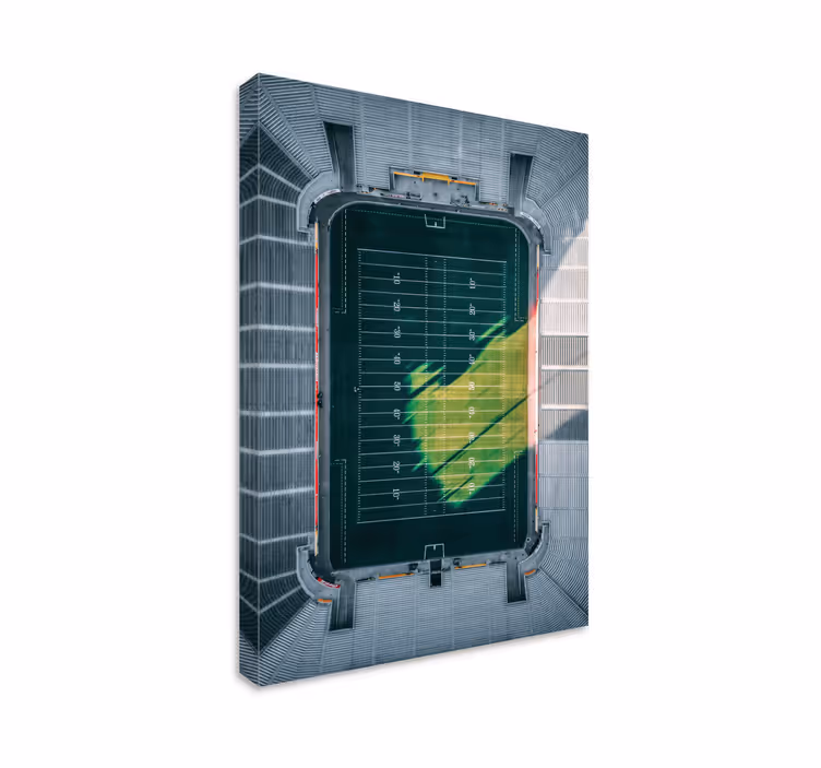Aerial Stadium View sports canvas art - TenStickers