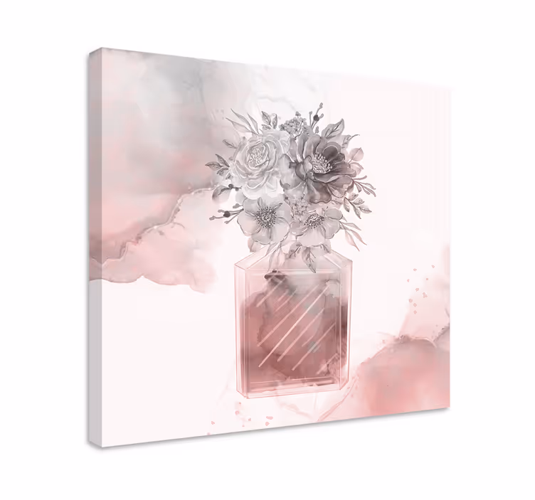 Flowers canvas floral arrangement container - TenStickers