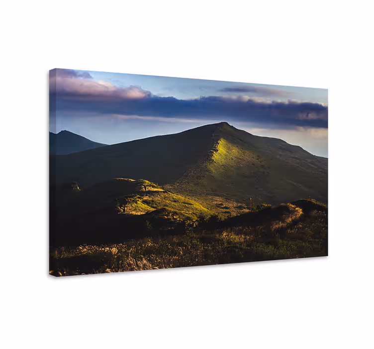 Landscape canvas mountain peak view - TenStickers
