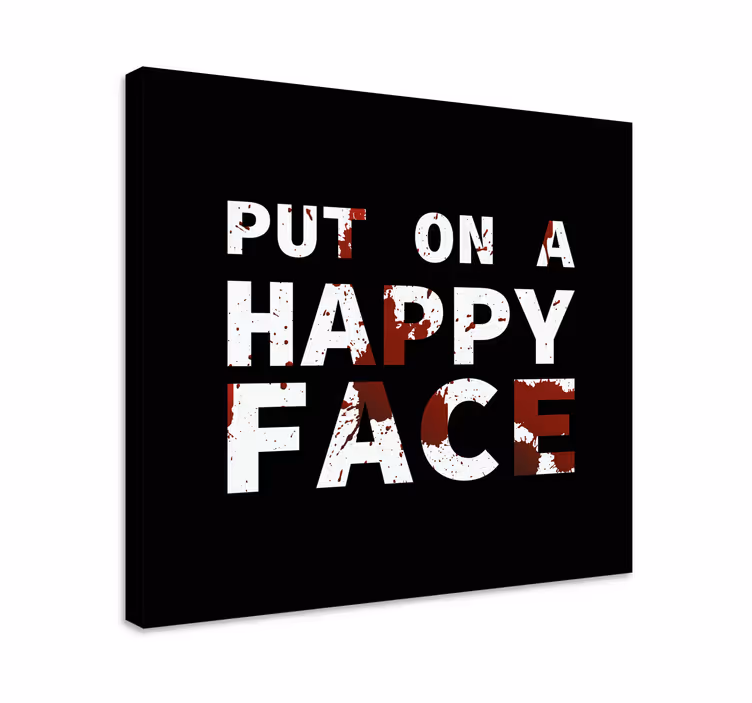 Inspirational quote canvas for daily motivation - TenStickers