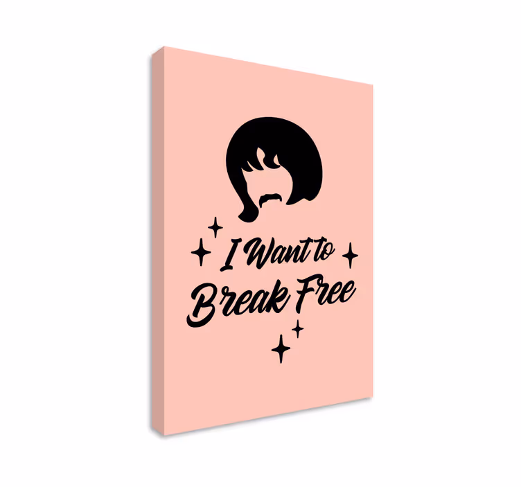 Quote canvas iconic phrase inspiration - TenStickers
