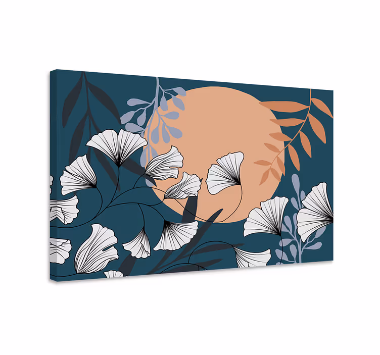 Flowers canvas elegant bloom arrangement - TenStickers