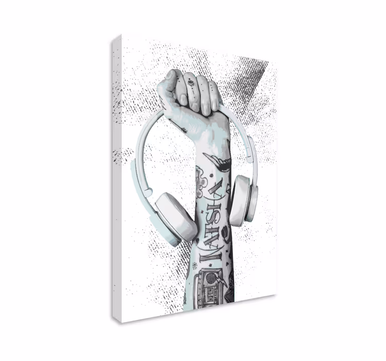 Street Graffiti modern canvas - TenStickers