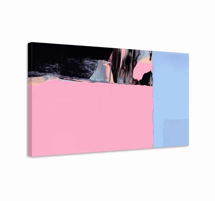 Abstract wall art 1 colorful geometric design - TenStickers