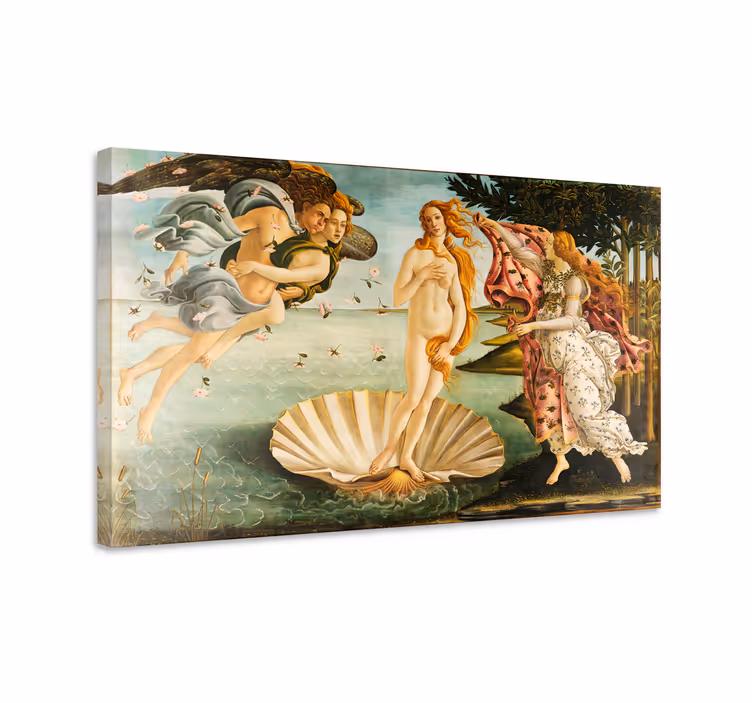  Birth of Venus canvas print art - TenStickers