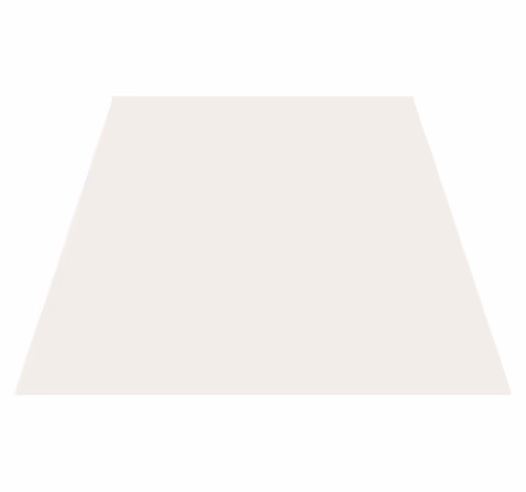 Minimal vinyl rug rectangular cloud dancer - TenStickers