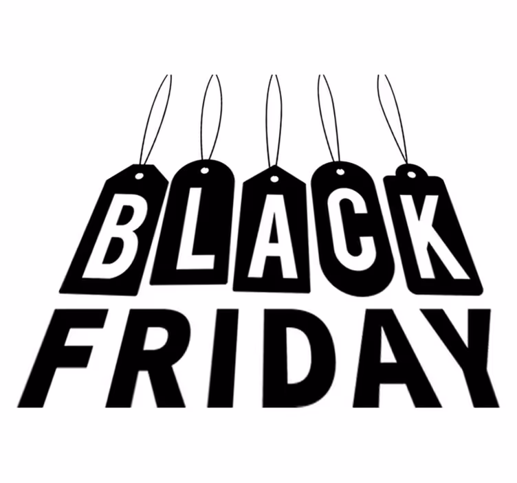 Black friday vinyl rug modern comfort for your home - TenStickers