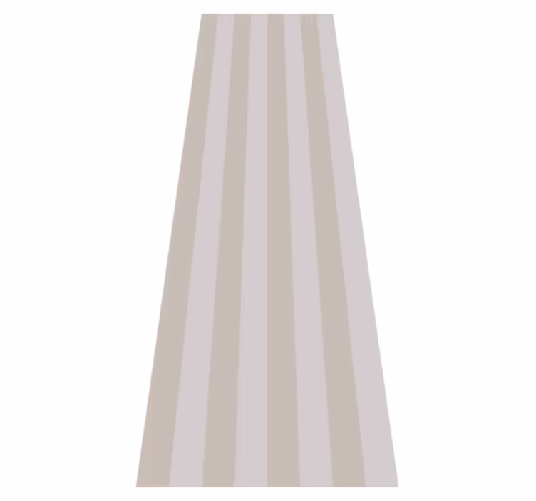 Bedroom vinyl rug with vertical stripes hamptons pattern - TenStickers