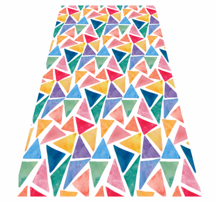 Kitchen vinyl rug geometric cabinet liner - TenStickers