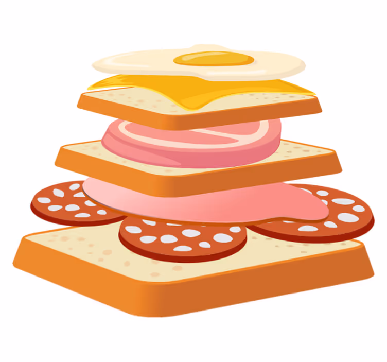 Kitchen vinyl rug francesinha - TenStickers