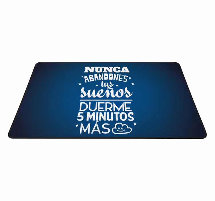 Bedroom vinyl rug for fun sleep time - TenStickers