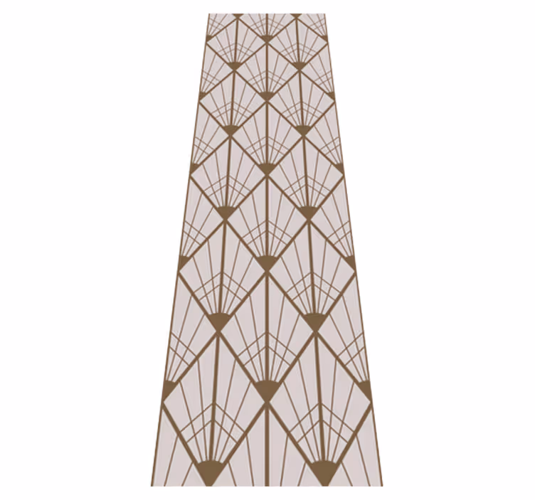 Scandinavian vinyl rug nordic style zelda rug - TenStickers