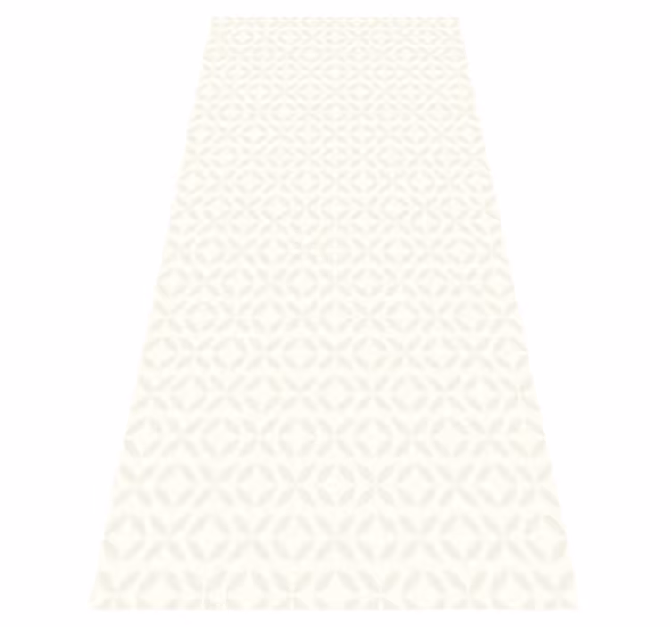 Scandinavian vinyl rug in minimalist grey and white - TenStickers