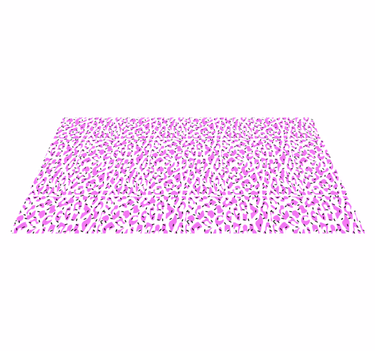 Vintage vinyl rug with vibrant 80s pattern - TenStickers
