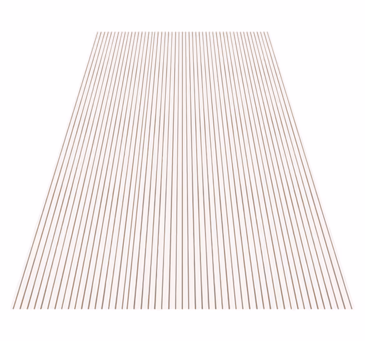 Texture vinyl rug with modern lines japandi style - TenStickers