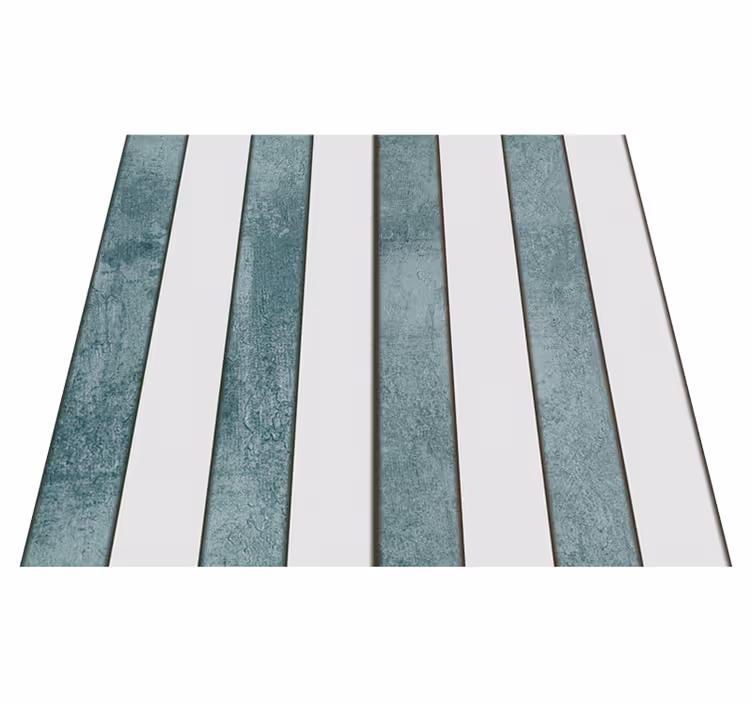 Texture vinyl rug striped concrete design - TenStickers