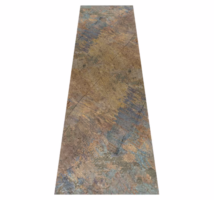 Texture vinyl rug with concrete effect industrial decor - TenStickers