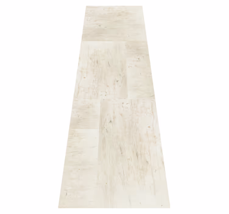 Texture vinyl rug with genuine wood design and accents - TenStickers