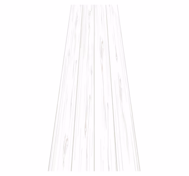 Texture vinyl rug white wooden modern rustic - TenStickers