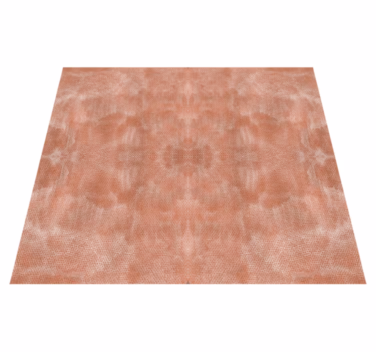 Faux linen texture vinyl rug - TenStickers