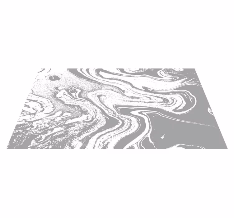 Entrance hall vinyl rug light grey marble design - TenStickers